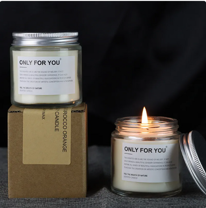 CitrusGlow Aromatherapy Candle