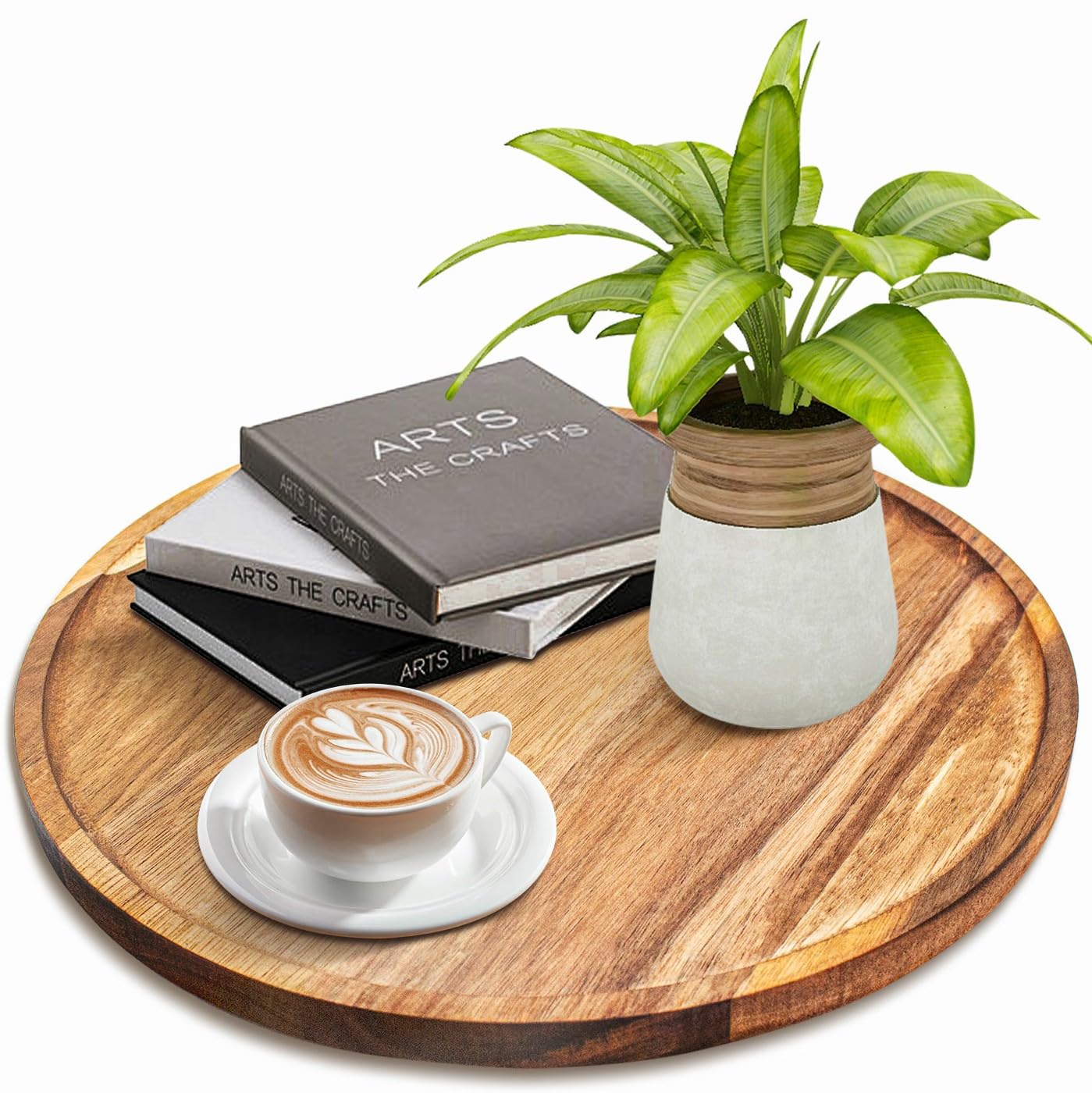 NatureNest Wooden Decor Tray