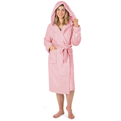 Plush Hooded Spa Robe