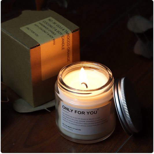 CitrusGlow Aromatherapy Candle