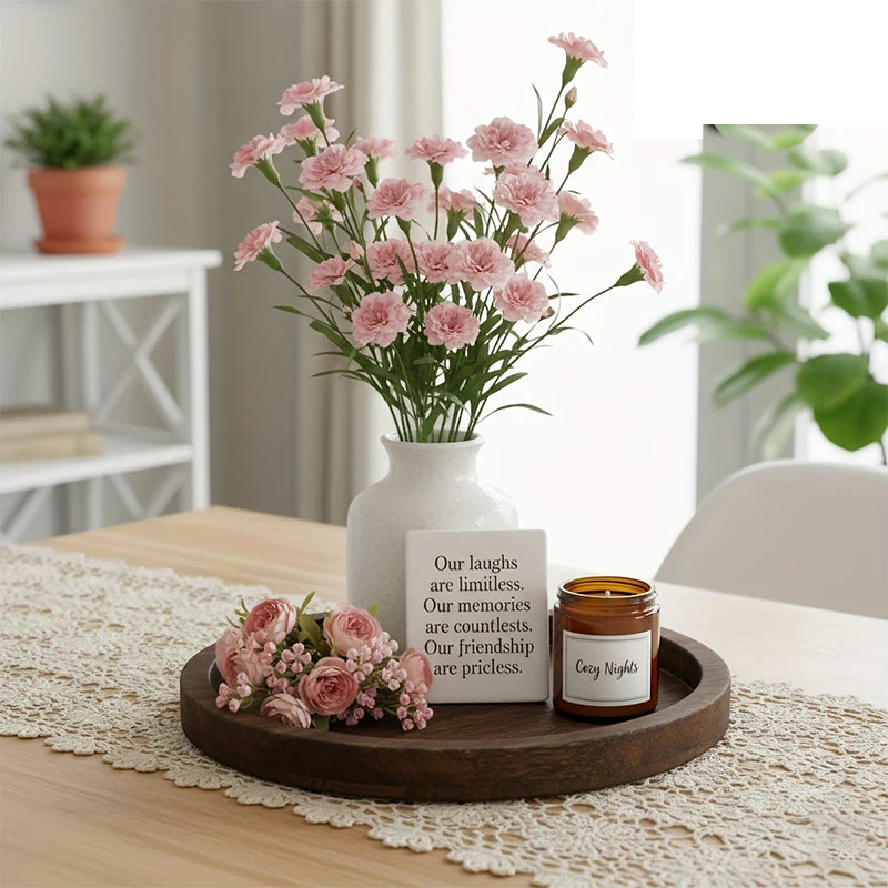 Farmhouse Wooden Serving Tray