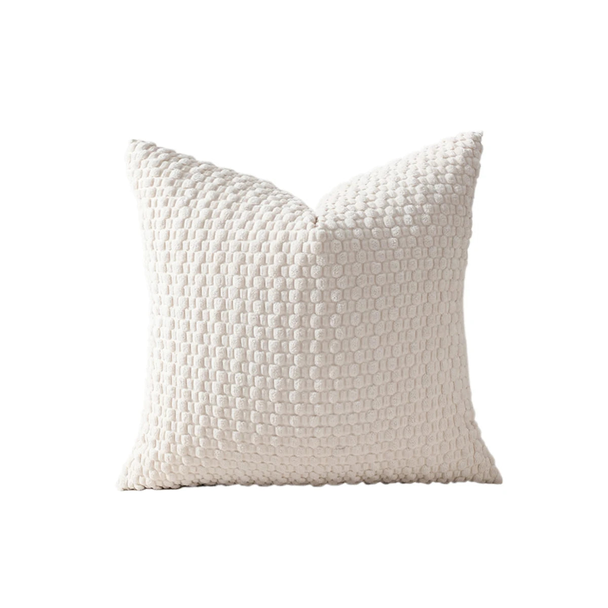 Geometric Knit Cushion Cover