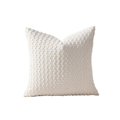 Geometric Knit Cushion Cover