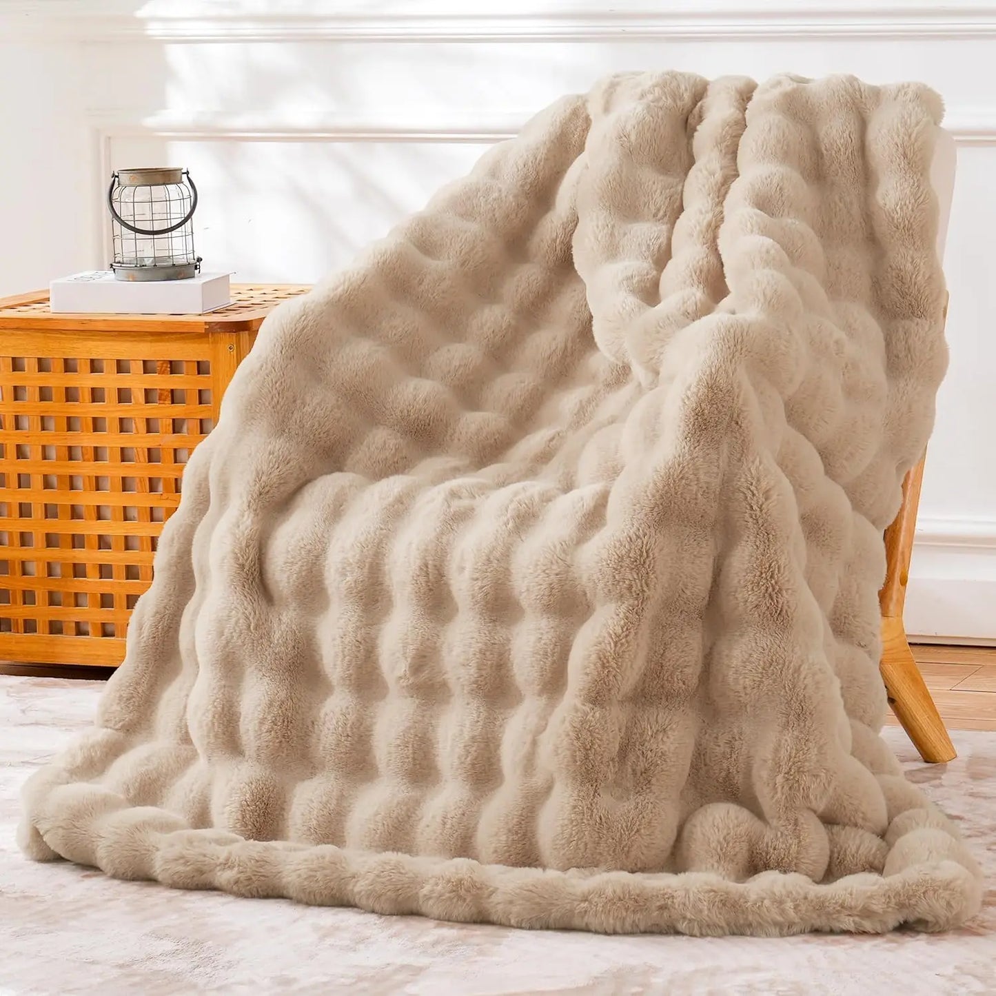 Soft Lambswool Cozy Blanket