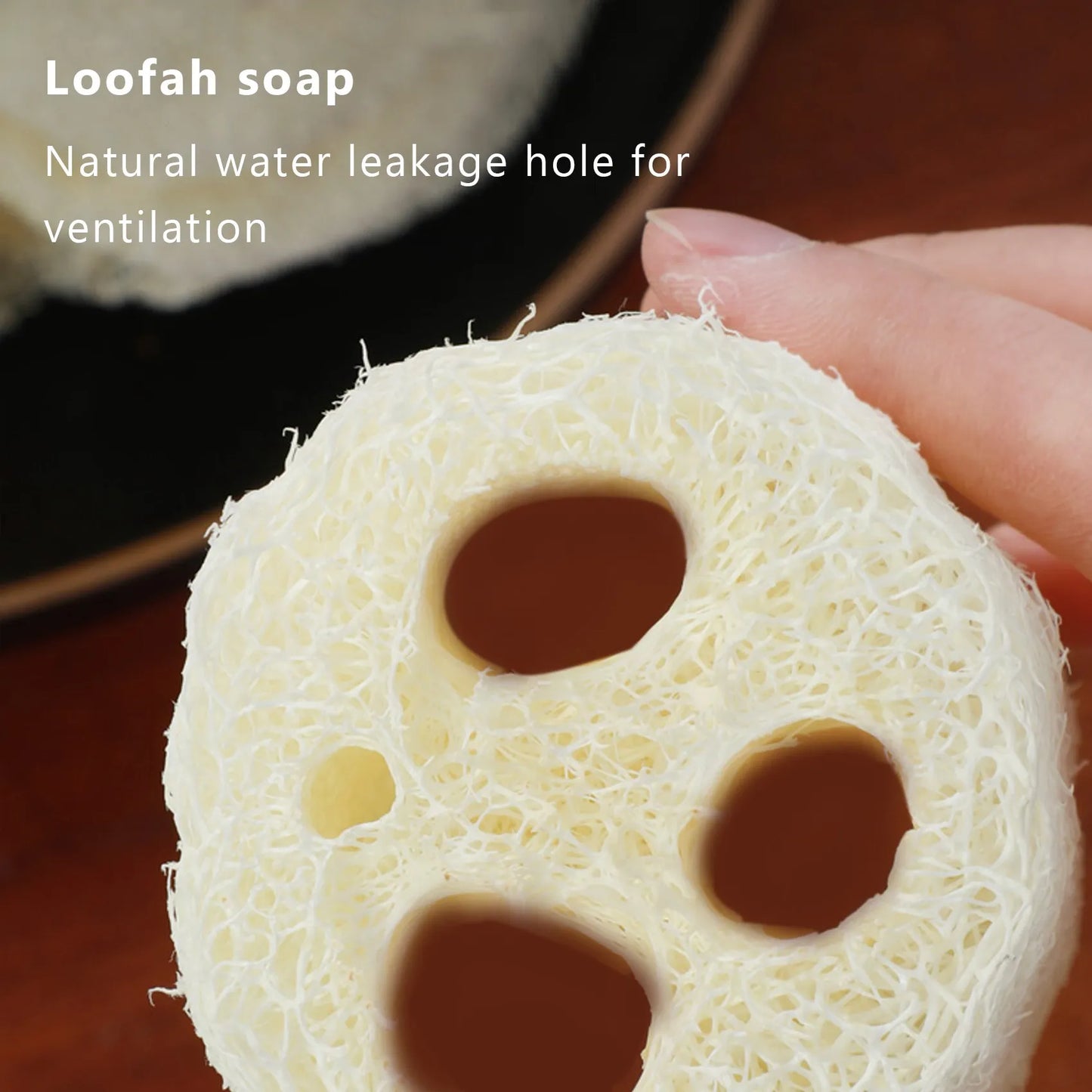 Natural Loofah Cleaning Slices (50 pcs)