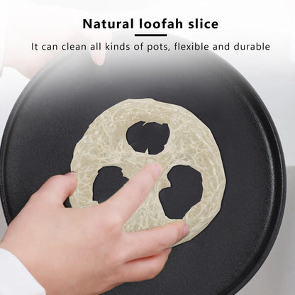 Natural Loofah Cleaning Slices (50 pcs)