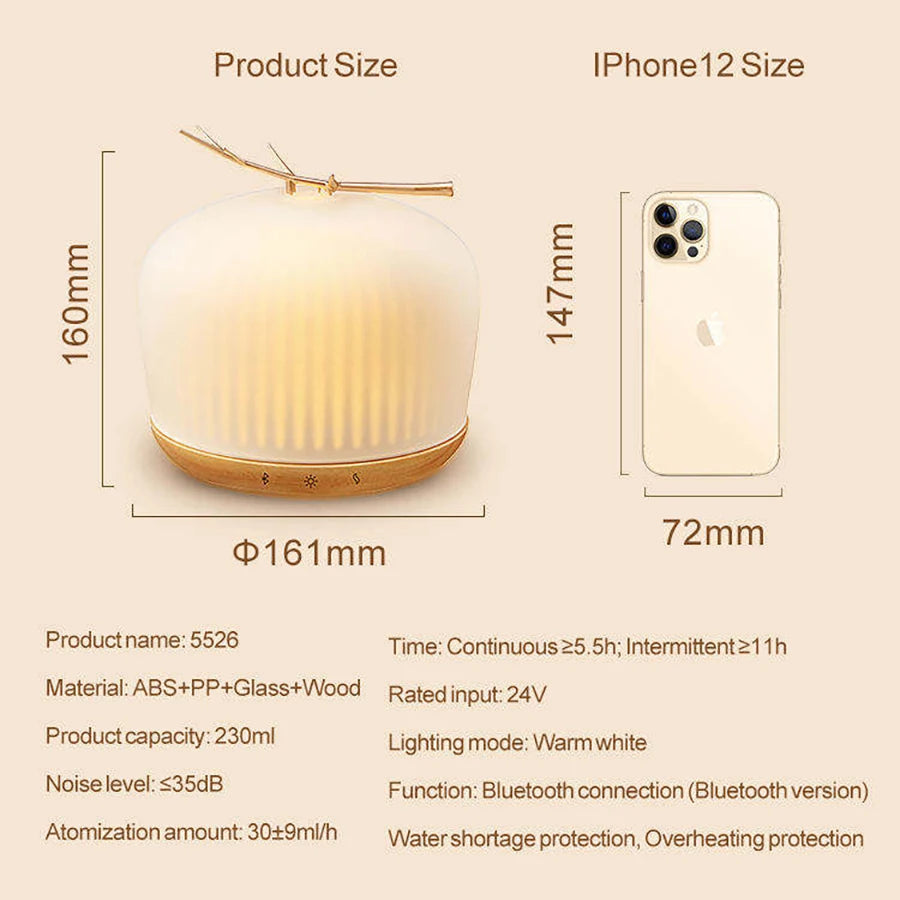 Mini Ultrasonic Aroma Humidifier