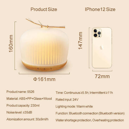 Mini Ultrasonic Aroma Humidifier