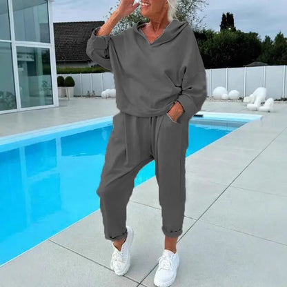 Elegant Hooded Co-Ord Set