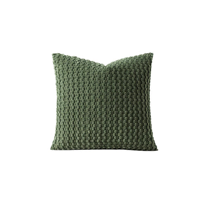Geometric Knit Cushion Cover