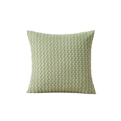 Geometric Knit Cushion Cover