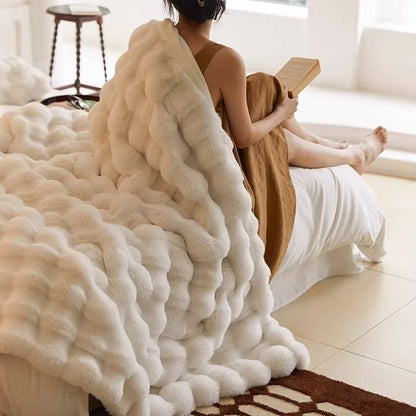 Soft Lambswool Cozy Blanket
