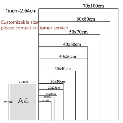 Cartoon Canvas Wall Art Print