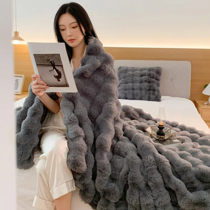 Soft Lambswool Cozy Blanket