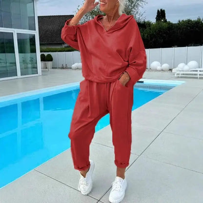 Elegant Hooded Co-Ord Set