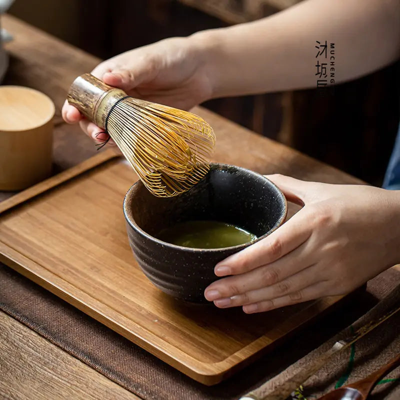 Bamboo Matcha Whisk Set