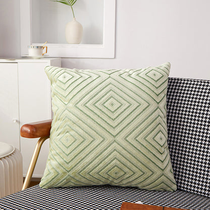 Nordic Knit Velvet Cushion Cover for Sofa and Office