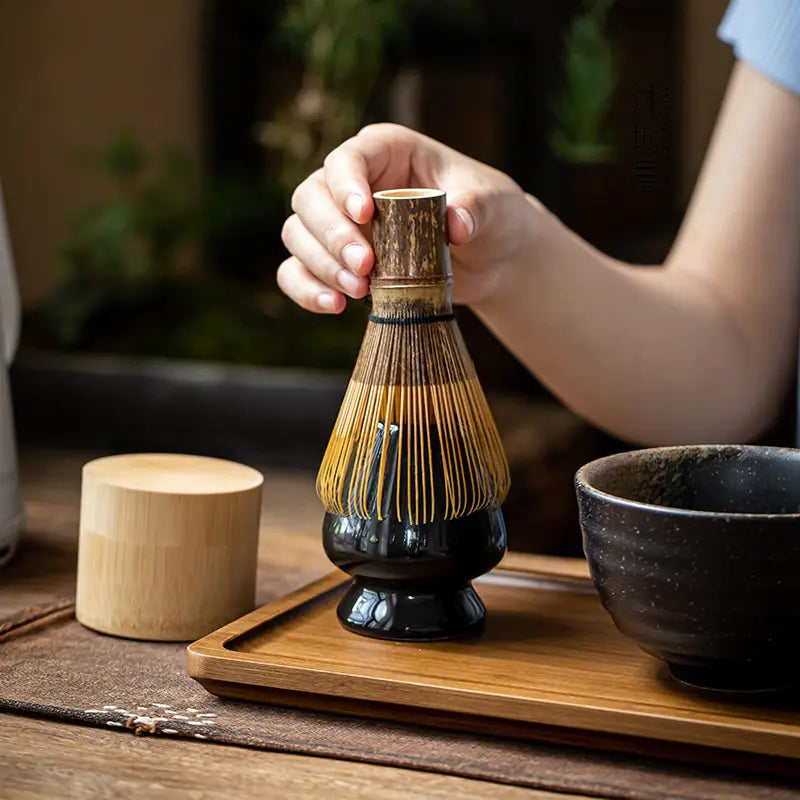 Bamboo Matcha Whisk Set