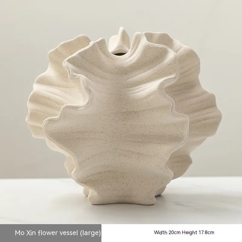 Serene Dual-Use Ceramic Vase